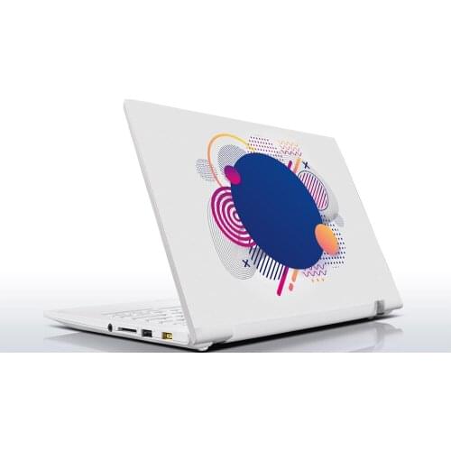 Sticker Master Flat Abstract universal laptop skin for 13 14 15 15.6 16 17 19 "inc notebook decal for Mac, dell, Acer, HP, Toshiba, Asus
