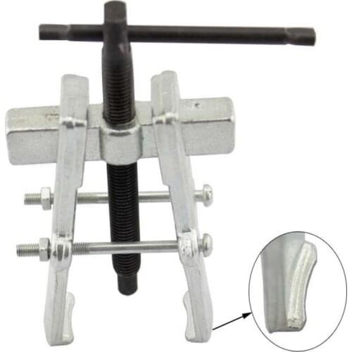 High Quality 4'' 100mm Hot Sale Carbon Steel Two Jaws Gear Puller Armature Bearing Spiral Puller Forging