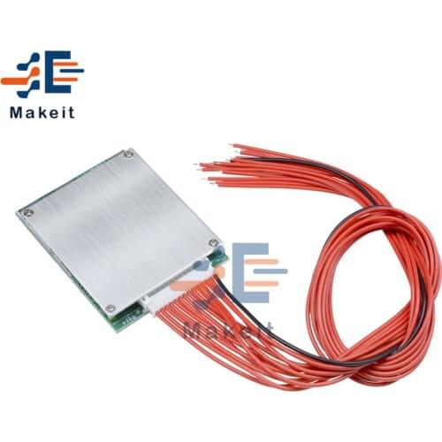 BMS 13S 35A 48V 18650 Li-ion Lithium Battery Protection Board PCB Protection Balance Integrated Circuits Board for Arduino