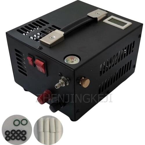 12/220 V High Pressure Air Pump Inflation Water Cooled Single Cylinder Double Cylinder 40 M/pa Vehicle And Diving Equipment