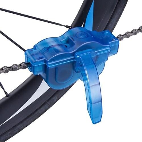 4PCS Bike Chain Cleaner Clean Machine Brushes Cycling Cleaning Kit Bicycle Brush Maintenance Tool for Mountain, Road, City, BMX