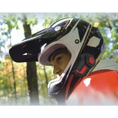 50% Dropshipping!! Hysnox-HY-01 Helmet Bluetooth-compatib Headset Waterproof ABS Intercom Headphone Speaker for Motorc