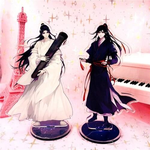 Animation MO DAOI ZHU SHI LAN ZHAN WEI WU XIAN JIN LING Acrylic Standing Plate holder Home Desk Decor