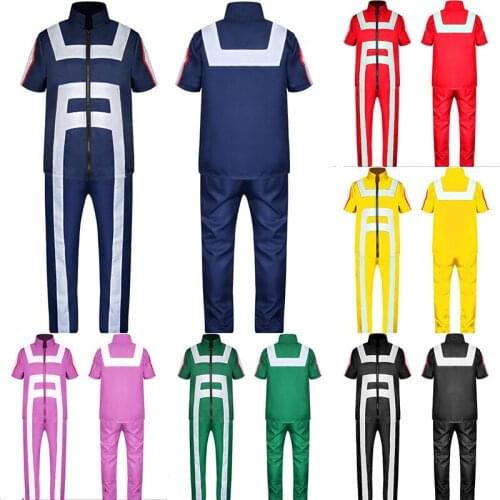 Anime My Hero Academia Cosplay Costumes Izuku Midoriya Shouto Todoroki Katsuki Bakugou Cosplay Halloween Boku No Hero Academia