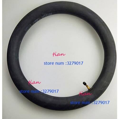 Cycle Inner Tube size 16x2.125 with a Bent Angle Valve Stem