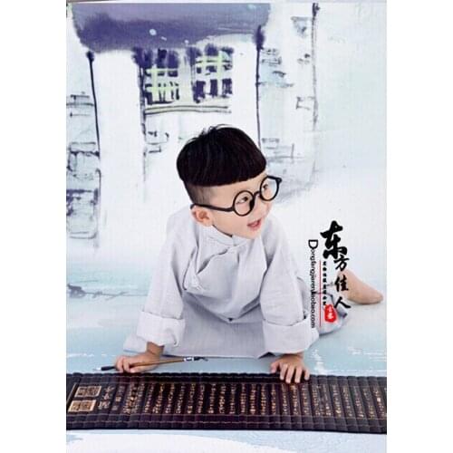 Ershi Child Time Recent Chinese Republic Period Boy Student Costume