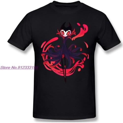 Grimm T-Shirt Funny Tees O Neck 100% Cotton Hollow Knight Clothes Humor T Shirt
