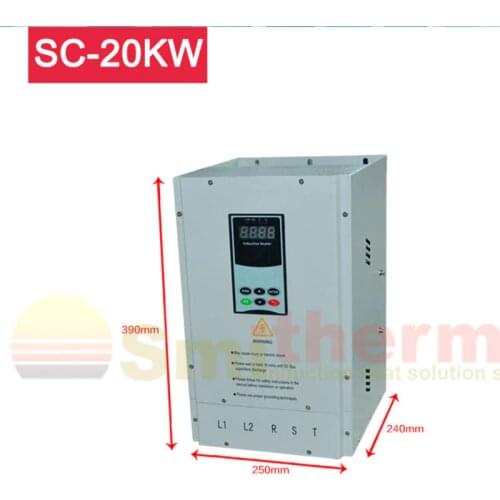 3 phase 380V 20KW Induction Heater Electromagnetic Heat Controller Energy Saving Products