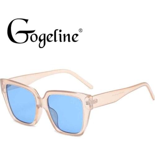 Fashion Square Sunglasses Women Men Designer Luxury Cat Eye Sun Glasses Classic Vintage UV400 Gradient Outdoor Oculos De Sol