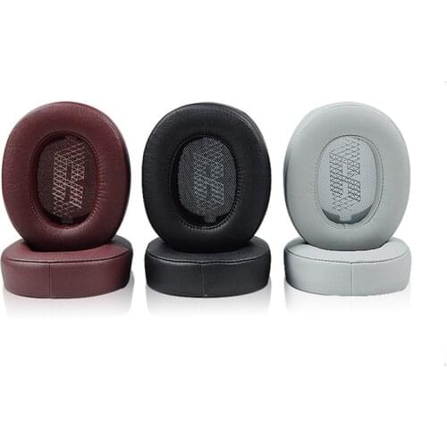 Soft Memory Sponge Cover Earpads For JBL LIVE500BTNC Earphone Ear Cushion Pads Protein Leather Repair Parts Durable Earmuffs EH
