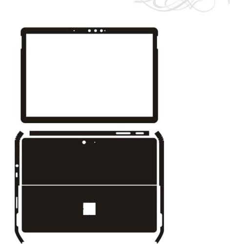 KH Laptop Sticker Skin Decals Cover Protector Guard for Microsoft surface go2 10 inch