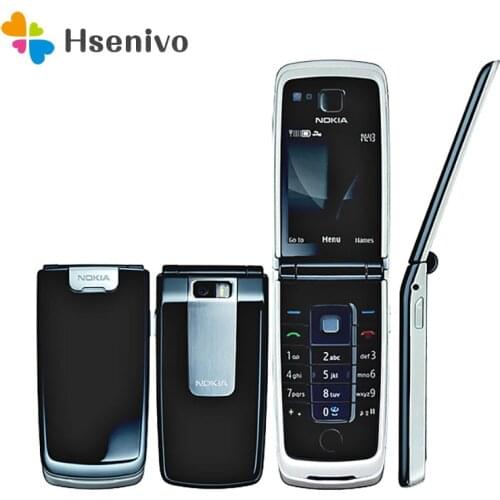 Nokia 6600F refurbished-original phone Nokia 6600 Fold bluetooth Fm radio cell phone Black color in Stock refurbished