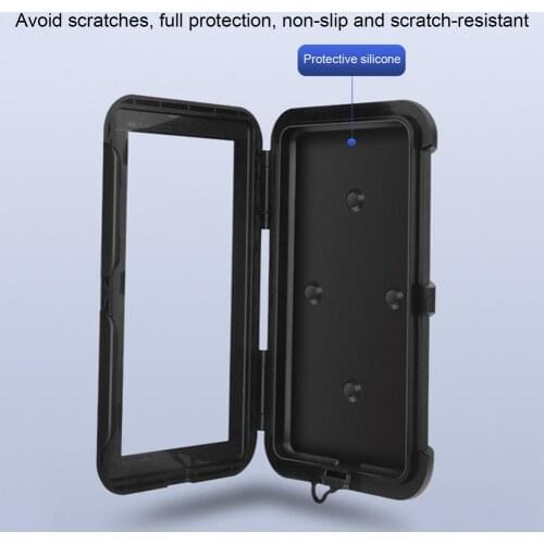 New Waterproof Motorcycle Bicycle Phone Holder Protector Cover Scooters Bag For IPhone Xs Xr 12 Pro Samsung S9 Mobile Case Stand