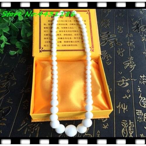 Lily Nature Tridacninae (Giant Clam,tridacna) Mala Prayer bead Necklace*Free Gift Box