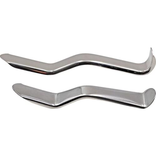 S Shape Dental Mouth Opener Cheek Lip Retractor Stainless Steel Metal Hook Straight Oral Surgical Implant Opener Dental Tools