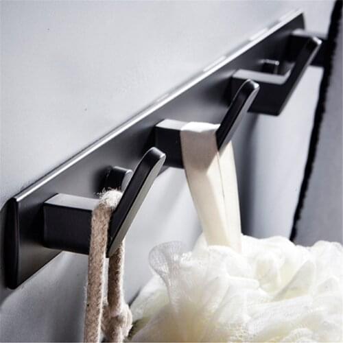 Bathroom Hanger Hook Coat Rack Towel Clothes Shelf Hat Hook Corner Wall Door Rack Hallway Balcony Clothes Hook Kitchen Bedroom