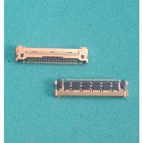 10 Pcs Brand New 30 pins Golden LCD LED LVDS Cable Connector For Macbook Air A1370 A1369 A1465 A1466
