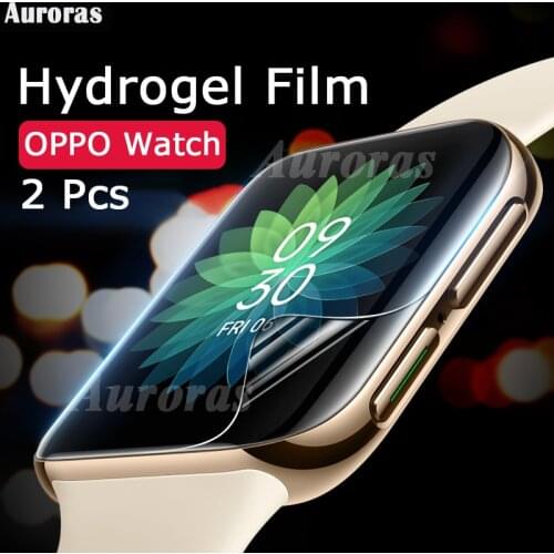 2 Pcs For OPPO Watch Screen Protector Hydrogel Film Smart Watch Cover For OPPO Watch Soft Film Case