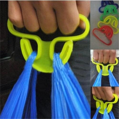 2 pcs Creative Bag carrier Household goods Trip Grips High Strength Solid Shopping Grocery Bag Holder Handle Carrier Bag Tools