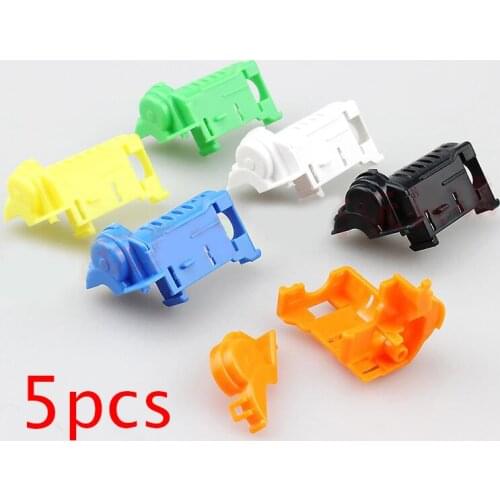 5PCS Motor Mount Plastic Single Shaft Motor Fixing Holder Spare Parts For Tamiya Mini 4WD Racing Car Model
