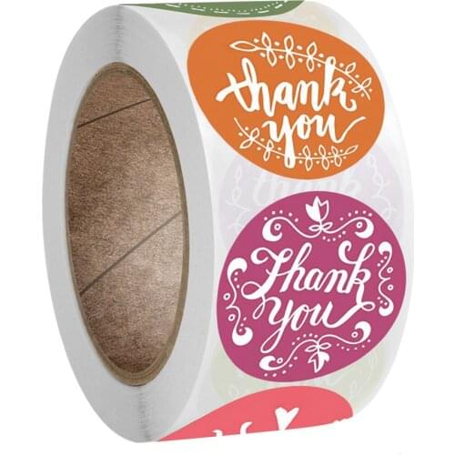 50-500PCS Sweet Dessert Cat Washing Thank You So Much for Your Order Stickers Baked You Have Got Great Taste Labels for Sealing