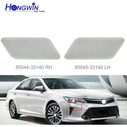 Car Headlamp Headlight Washer Spray Nozzle Pump Cleaning Actuator & Cover Cap For Toyota Camry 2014 2015 2016 2017 85045-33140