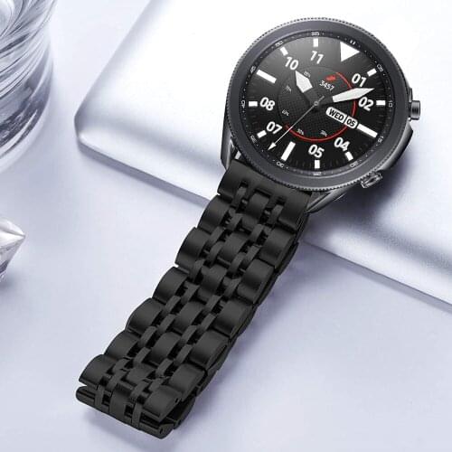 For samsung galaxy watch 3 45mm 41mm band active 2 gear s3 galaxy watch 46mm bracelet for huawei watch gt 2e amazfit bip correa