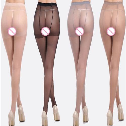 Hot Sale Women Plus Size Super Elastic Magical Tights Unbreakable Silk Stockings Sexy Skinny Leg Pantyhose Bottoming Socks