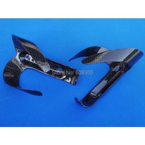 Carbon glossy MTB Mountain Road bike bicycle water Bottle cage - 2 Pcs Cages WBC005