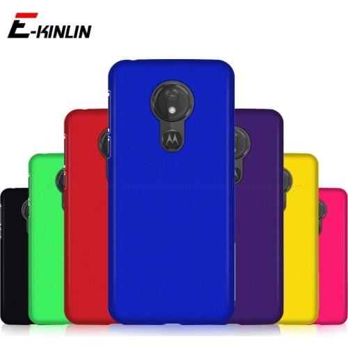 Matte Hard Back Cover For Motorola Moto E5 E4 G8 G7 G6 G5S G5 Z3 Z2 Plus Play Power Ultra Thin Protective Phone Case