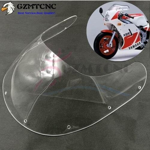 Motorcycle Front Glass Windscreen Windshield for Yamaha YSR50 YSR 50 1987-1992 YSR80 Wind Screen Shield Accessories Deflectors