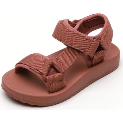 2021 New Kids Sandals Summer Sport Flat Comfortable Boys Beach Sandals Children Girls Toddler Sandals Little Girl Shoes