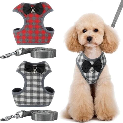 Pet Dog Chest Belt Collar Traction Rope For Dogs, Dog Clothes Harnesses & Necklace Strap Dog Leash Easy To Wear Dog Supplies