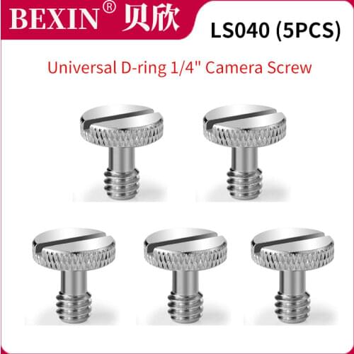 Camera Screw 1/4 Inch Quick Release Screw Tripod Plate Mount Screw For Tripod Ball Head Quick Release Plate For The DSLR Camera