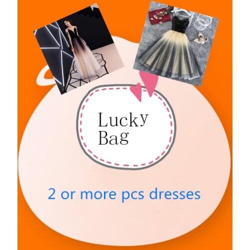 Big Surprise Lucky Bag Fashion V Neck Sleeveless Evening Dress Send Randomly