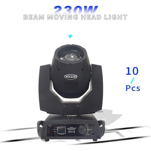 10pcs/lots 230w 7r Beam Light DMX512 control Moving Head Lights Professional Stage Party Stage Lighting Effect
