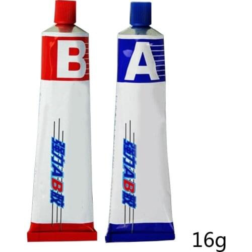 2Pcs Strong Adhesive Gel Industrial Heat Resistance Cold Weld Metal Repair Paste A&B Adhesive Gel