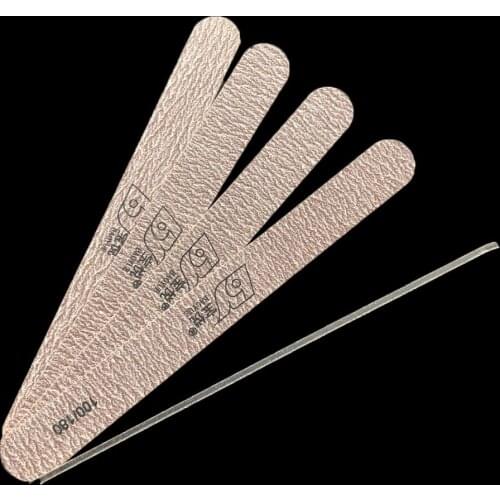 5 pcs top quality wooden nail file nail file 100/180 180/180 wood emery board durable nail file