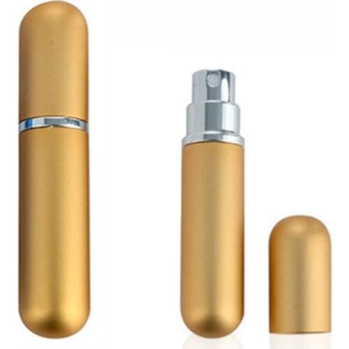 5ml Portable Mini Refillable Perfume Scent Atomizer Bottle Empty Spray Bottle Travel Parfum Cosmetic Container Dispenser