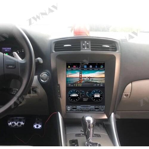 For Lexus IS IS300 Android Radio Car Multimedia Player IS200 IS250 IS350 2005+ tesla Stereo PX6 Autoradio GPS Navi Head unit