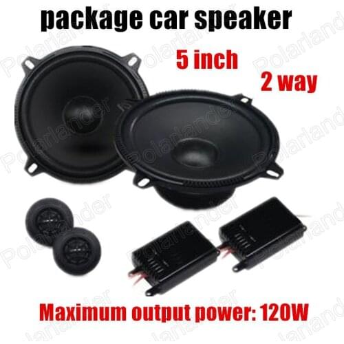 New coming 2X 5 inch car package speaker audio conversion accessories car stereo audio speaker hot sale