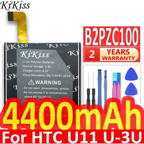 For HTC U11 U-3U Mobile Phone Replacement Battery B2PZC100 For HTC U11 U-3U 4400mAh