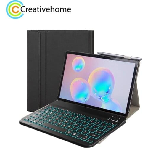 For Lenovo Smart Tab M10 HPD Plus TB-X606F Magnetic ABS Bluetooth Keyboard+Protective Leather Case with Sleep Wake-up+Pen Holder