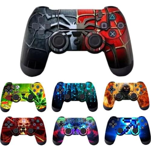 Skin Sticker For PlayStation 4 PS4 Console Joystick Anti-slip protection Cover Case For SONY PS 4 Controllers Gameing Stickers
