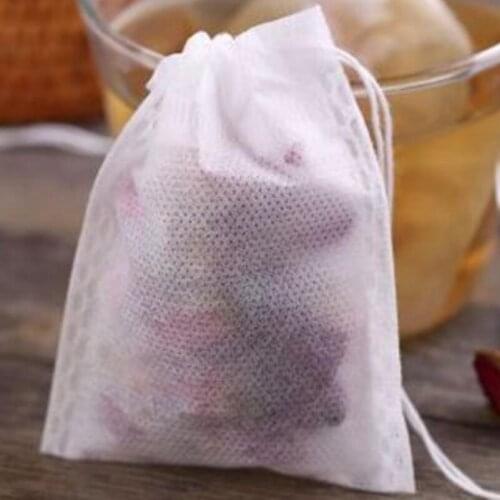 New Teabags 3000Pcs/Lot 10 x 15CM Empty Tea Bags With String Heal Seal Filter Paper for Herb Loose Tea LX4937