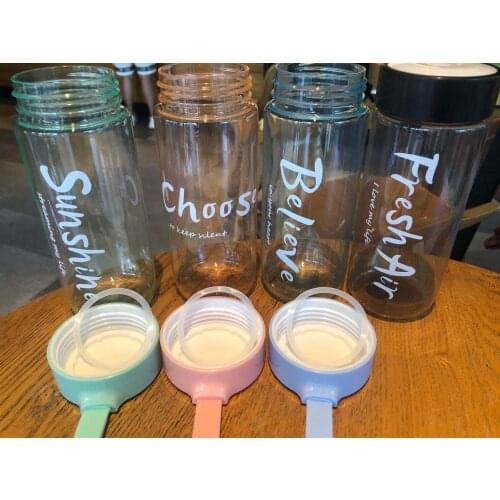 Portable Plastic Cup Creative Gift Water Cup Children Student Cup Advertising Wheat Cup