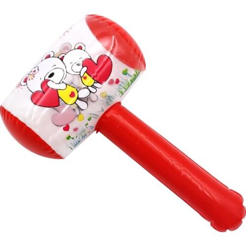Portable Children Inflatable Cartoon Bell Hammer Toy Party Favor Birthday Gift Bell Hammer Toy Party Favor Birthday Gift Hammers