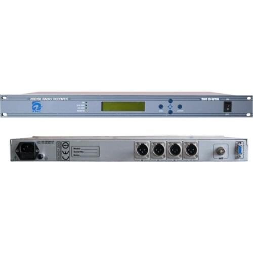 ZHC358 Professional FM Radio Demodulator professional Radio FM receiver for radio station