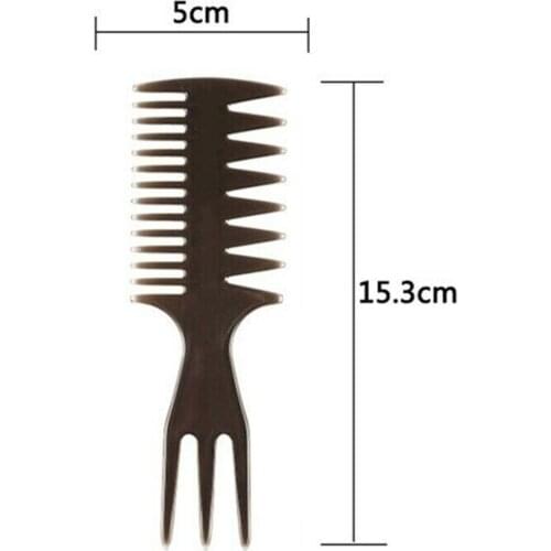 Slick-back Quiff Grooming Pro Comb 5Pcs Mens Professional Hair Styling Comb MH88