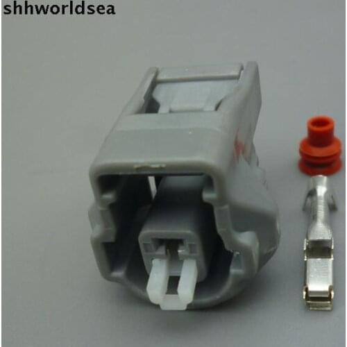 Shhworldsea 1 Pin for 2JZ Knock Sensor Car Plugs Auto Wire waterproof female Connectors plug For Toyota 7283-1015-10